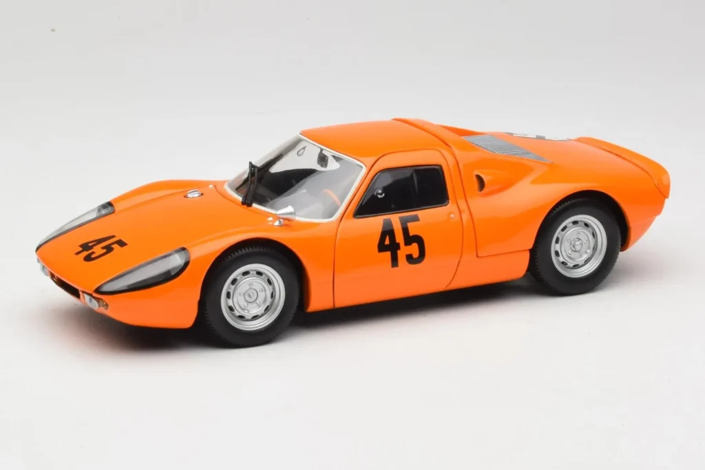 โมเดลรถ 1:18 Porsche 904 GTS #45 B. Pon / Koch 1000km Nurburgring ปี 1964 Minichamps (มือสอง)