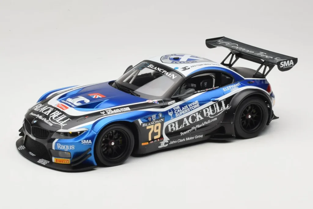 โมเดลรถ 1:18 BMW Z4 GT3 #79 Ecurie Ecosse Smith / McCaig Total 24 Hours of Spa ปี 2014 Minichamps (มือสอง)