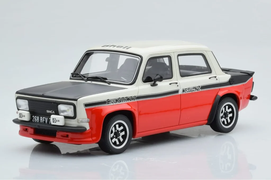 车型 1:18 Simca 1000 Rallye 2 SRT 77 Otto