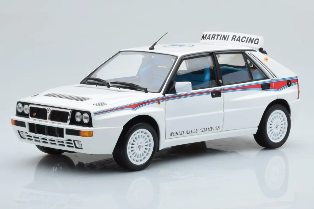 Model 1:18 Lancia Delta HF Integrale 6 white Kyosho