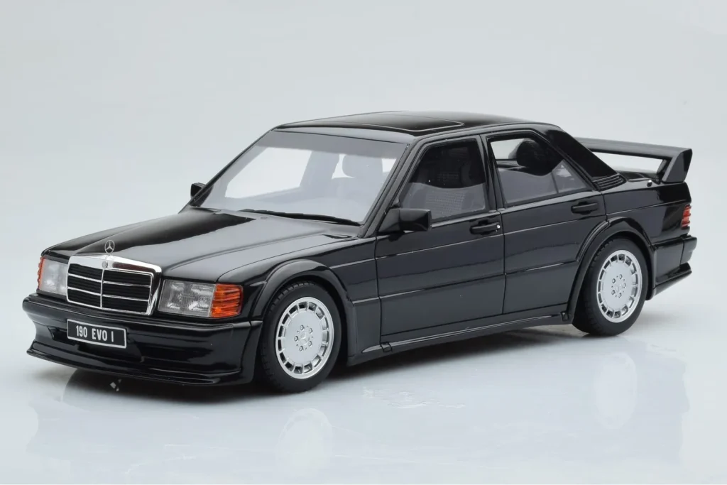 车型 1:18 Mercedes 190E W201 2.5-16 Evo I 黑色 Otto