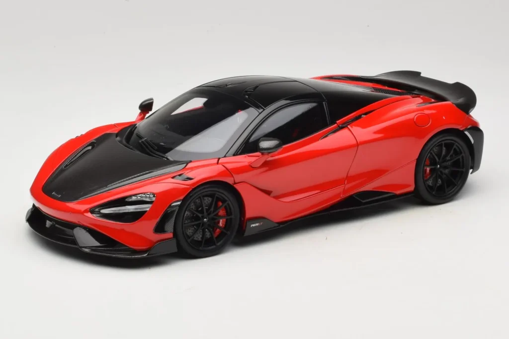 车型 1:18 McLaren 765LT 红色 HPD