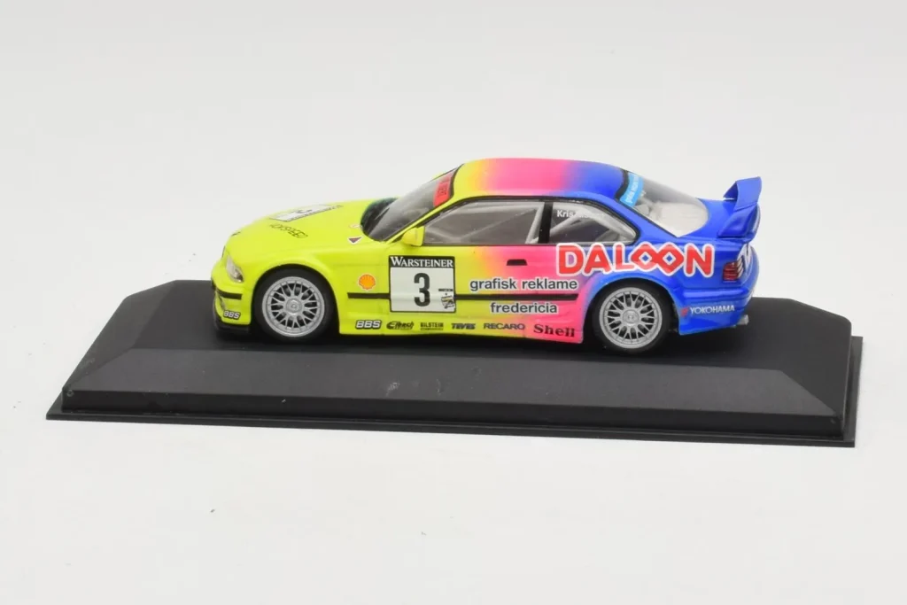 车型 1:43 BMW M3 E36 GTR #3 K. Nissen DTM Zolder 年 1993 Minichamps