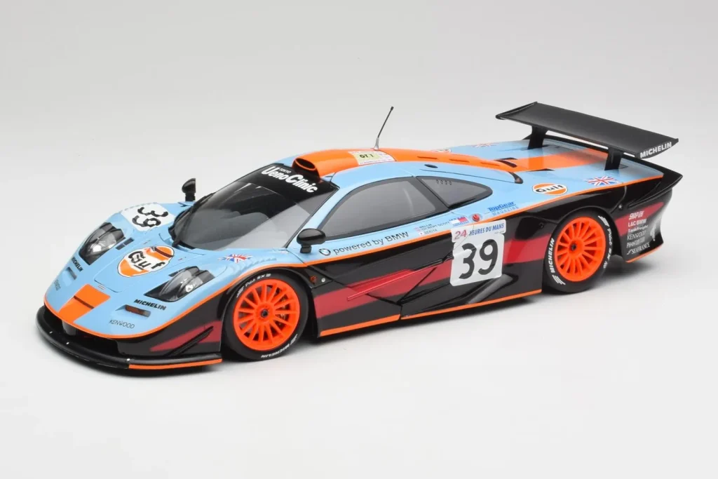 车型 1:18 McLaren F1 GTR #39 R. Bellm / A. Gilbert-Scott 24 Hours of Le Mans 年 1997 Minichamps