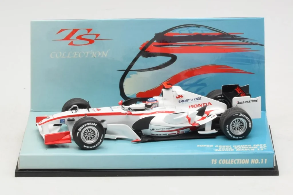 车型 1:43 Super Aguri SA05 Honda #22 T. Sato 1st GP Bahrain 年 2006 Minichamps