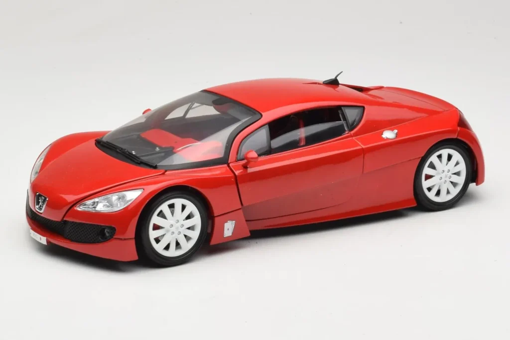 โมเดลรถ 1:18 Peugeot RC Carreau Concept สีแดง Solido (มือสอง)