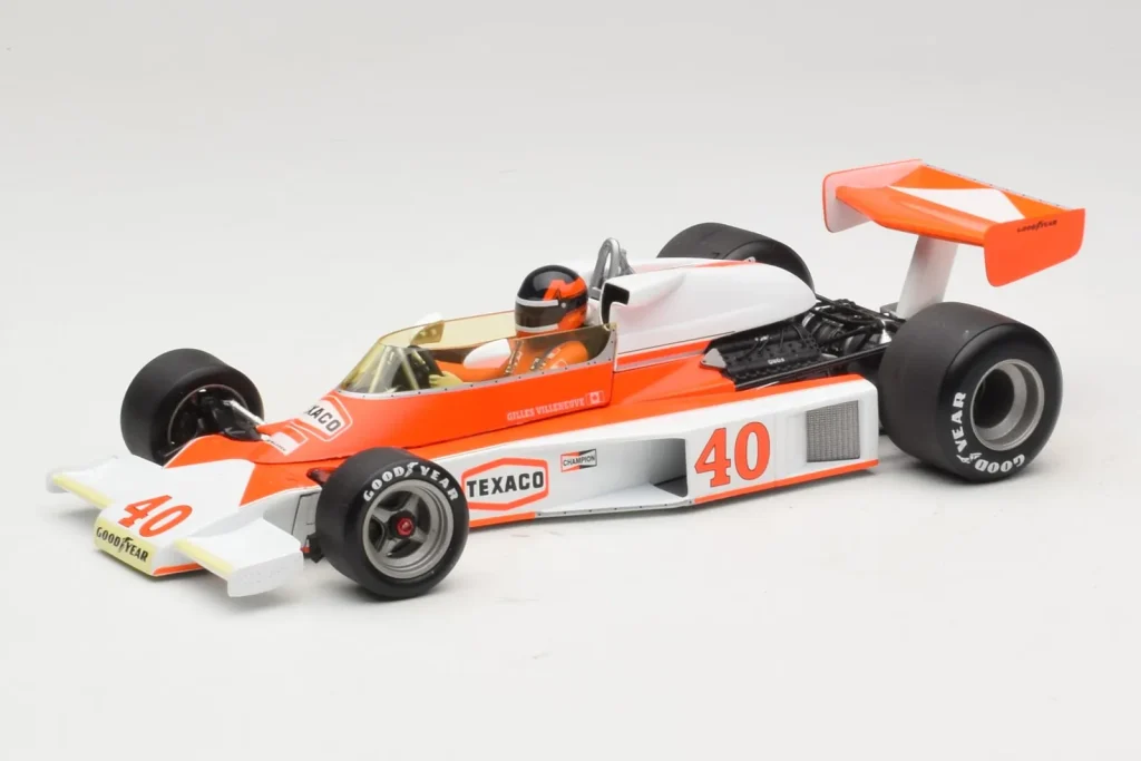车型 1:18 McLaren M23 Ford #40 G. Villeneuve British GP 年 1977 Minichamps