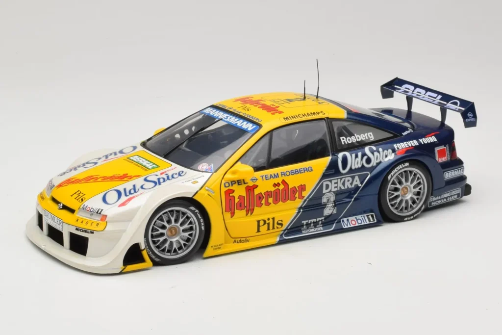 โมเดลรถ 1:18 Opel Calibra V6 #2 K. Rosberg DTM ปี 1995 UT Models (มือสอง)