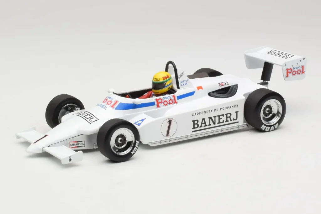 โมเดลรถ 1:18 Ralt RT3 Toyota #1 A. Senna West Surrey Racing British F3 Champion ปี 1983 Minichamps (มือสอง)
