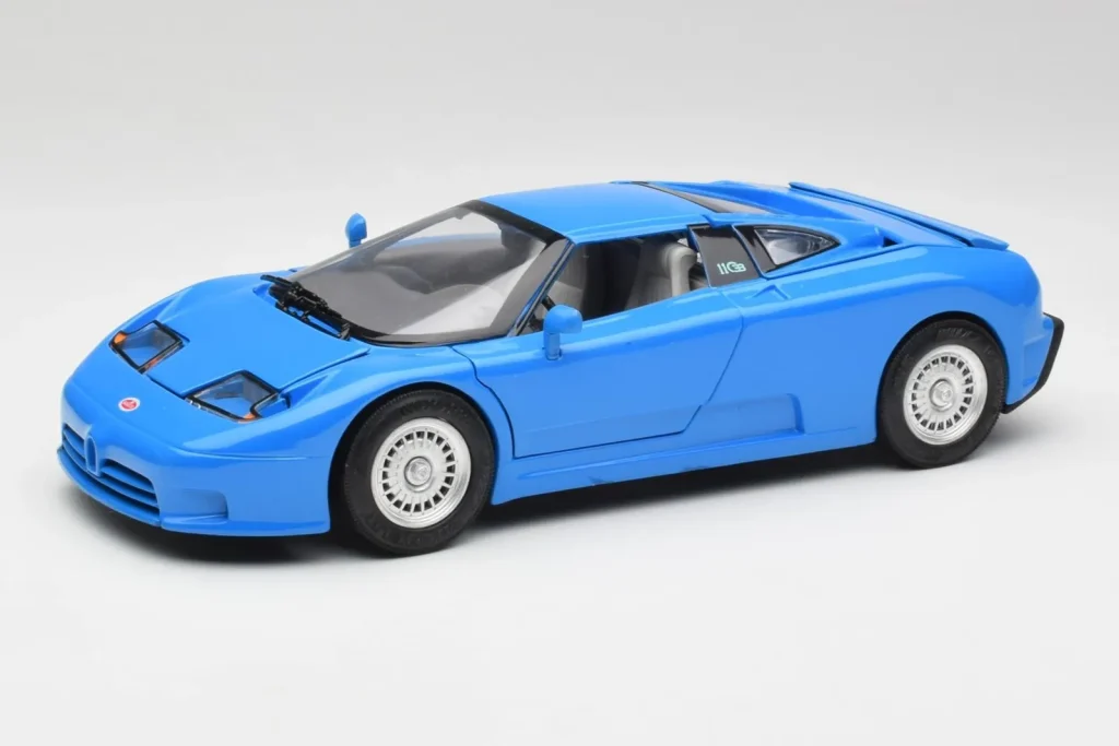 Model 1:18 Bugatti EB110 GT blue Anson