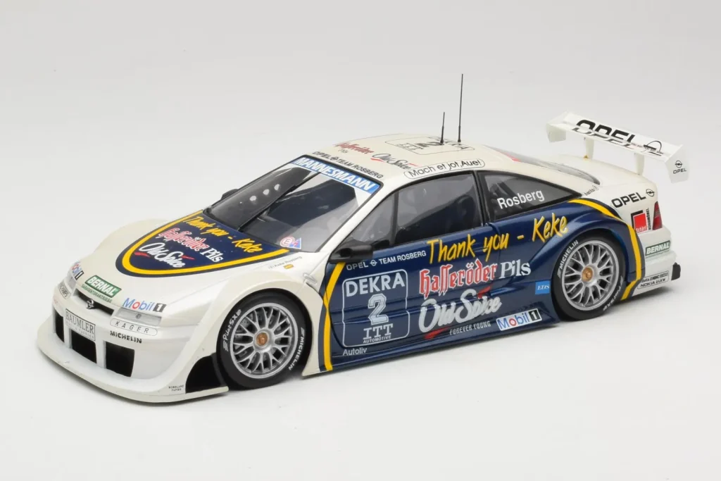 车型 1:18 Opel Calibra V6 #2 K. Rosberg Bye Bye DTM 年 1995 UT Models