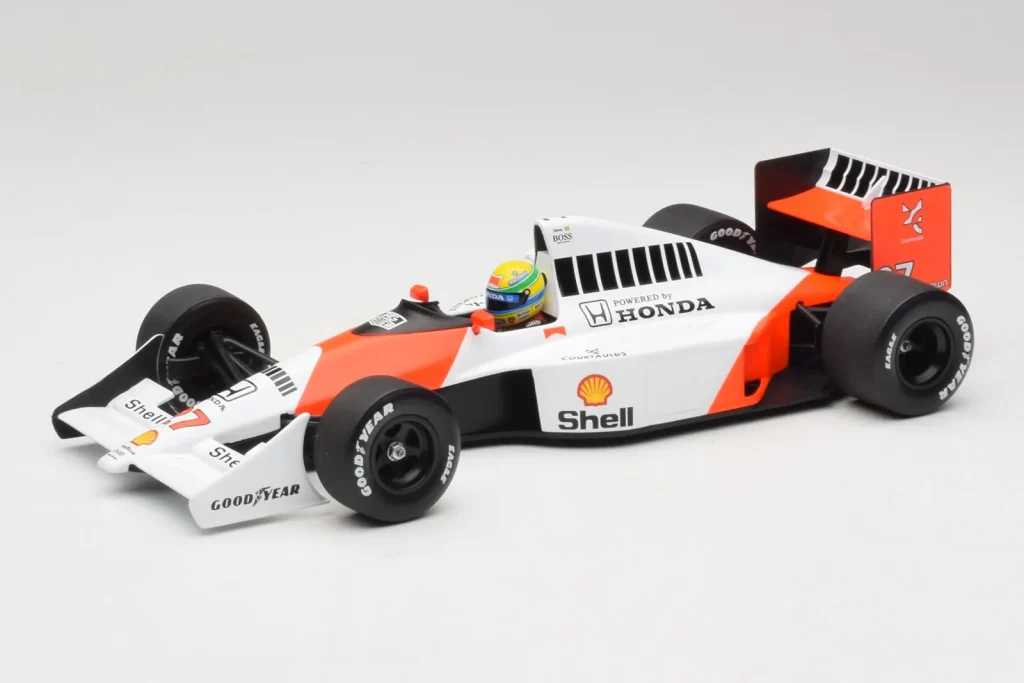 车型 1:18 McLaren MP4/5B Honda #27 A. Senna Marlboro McLaren F1 World Champion 年 1990 Minichamps