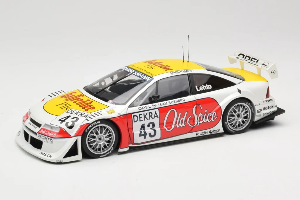 โมเดลรถ 1:18 Opel Calibra V6 4×4 #43 J-J. Lehto DTM ปี 1996 UT Models (มือสอง)