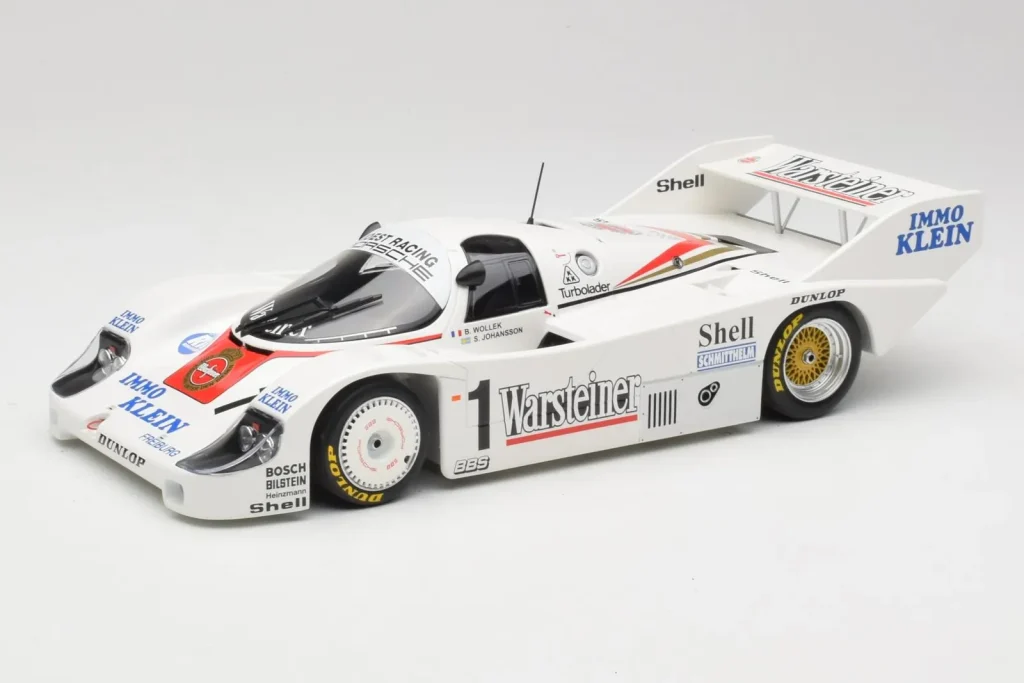 โมเดลรถ 1:18 Porsche 956K #1 B. Wollek Joest Racing Zolder Winner ปี 1983 Minichamps (มือสอง)