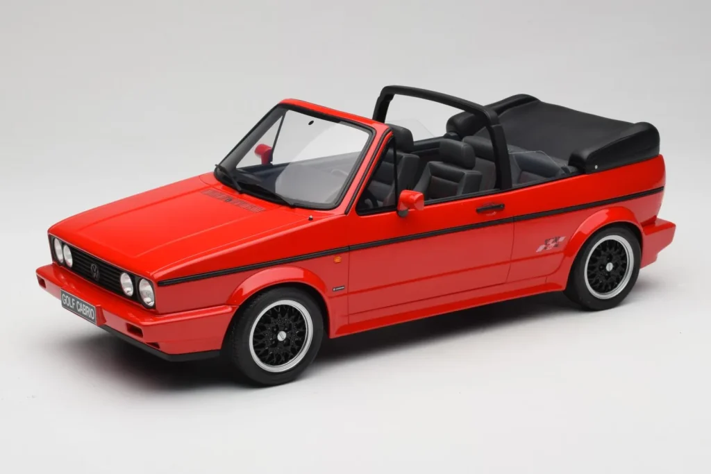 Model 1:12 Volkswagen Golf Mk1 Cabriolet Sportline red Otto