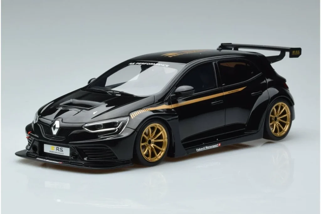 Model 1:18 Renault Megane IV RS TC4 Black Otto