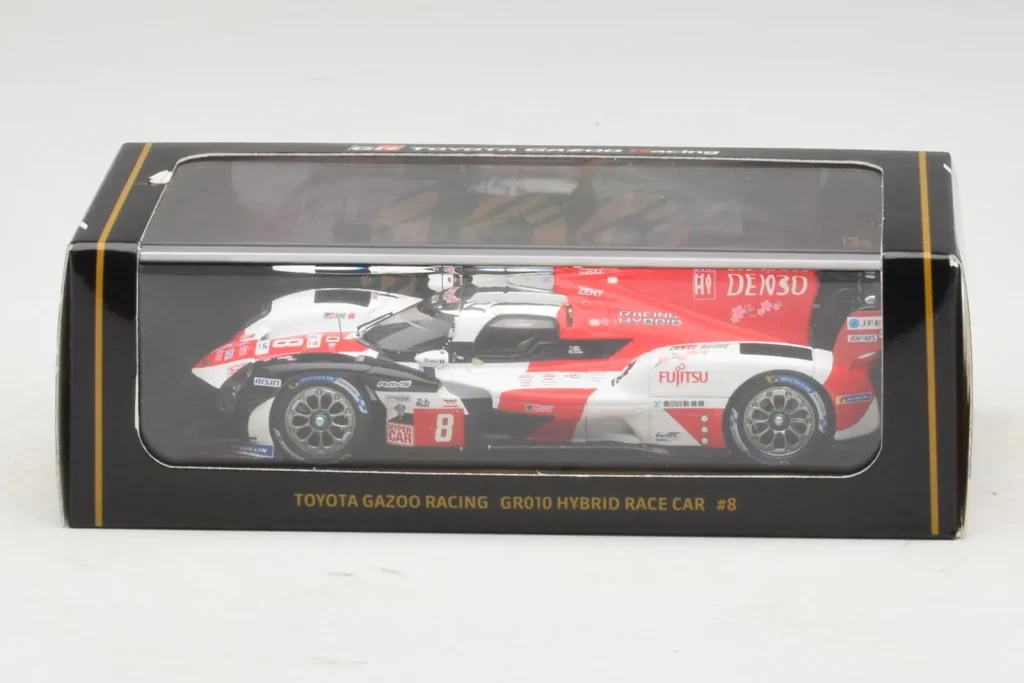 Model 1:43 Toyota GR010 Hybrid Hypercar #8 S. Buemi / B. Hartley / R. Hirakawa Toyota Gazoo Racing 24 Hours of Le Mans year 2023 Spark