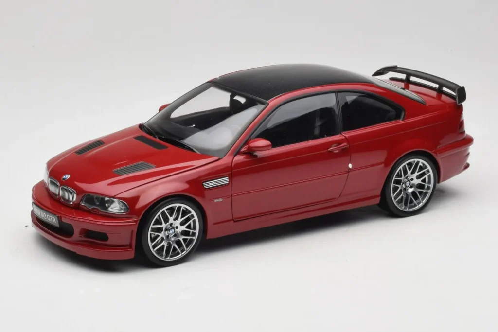 车型 1:18 BMW M3 E46 GTR Street 红色 Kyosho
