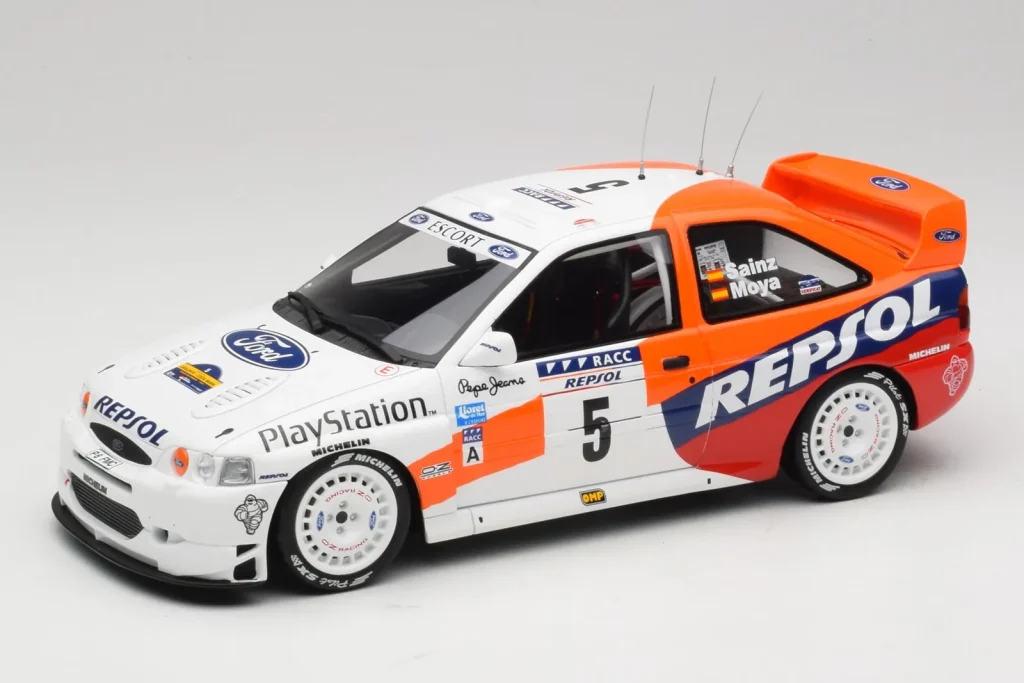 โมเดลรถ 1:18 Ford Escort WRC #5 C. Sainz / L. Moya Ford World Rally Team Rally Catalunya ปี 1997 Otto