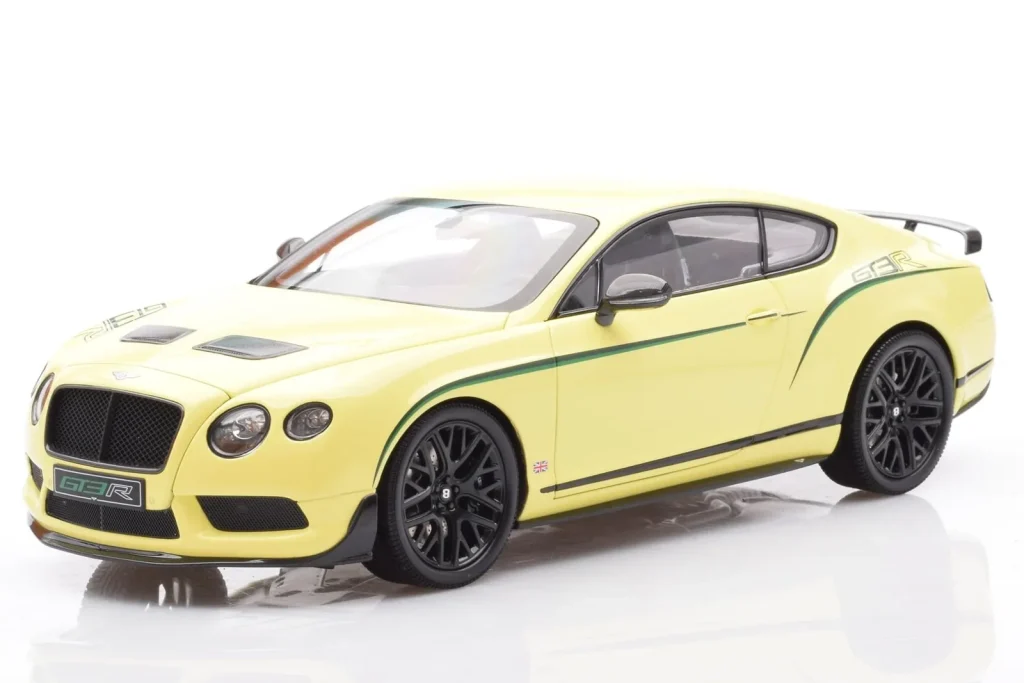 โมเดลรถ 1:18 Bentley Continental GT3-R Citric Almost Real (มือสอง)