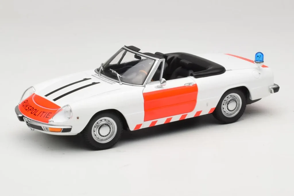 Model 1:18 Alfa Romeo Spider Rijkspolitie Minichamps