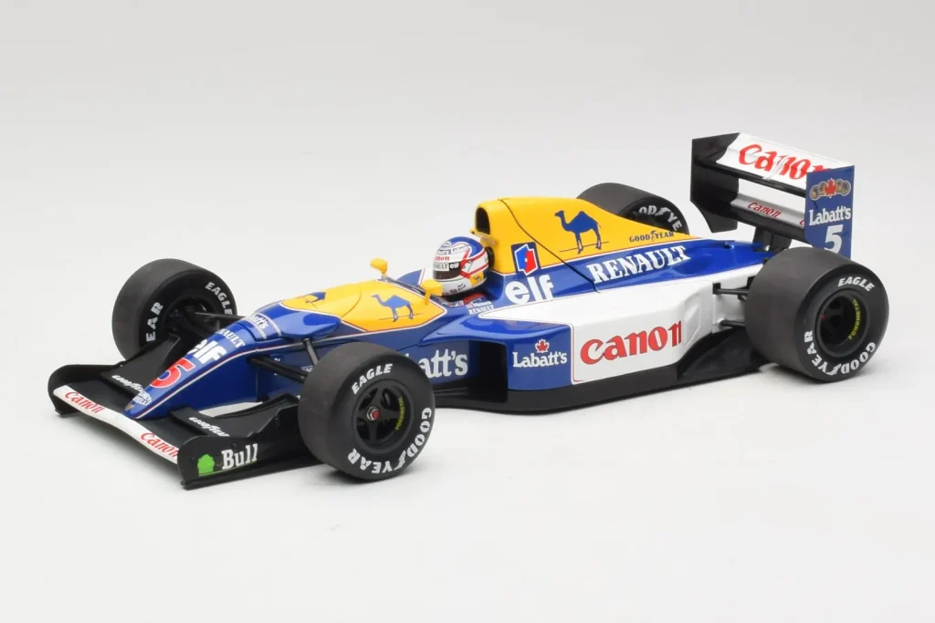โมเดลรถ 1:18 Williams FW14B Renault #5 N. Mansell Canon Williams Team F1 World Champion ปี 1992 Minichamps (มือสอง)