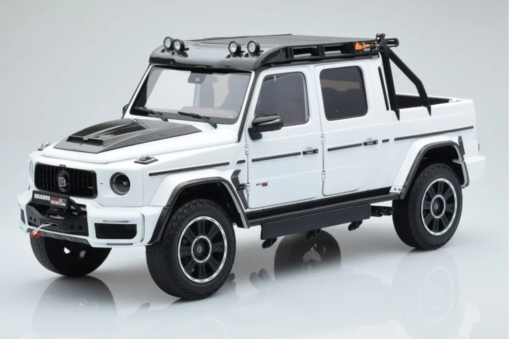 Model 1:18 Mercedes Brabus G800 W464 Adventure XLP Polar white Almost Real