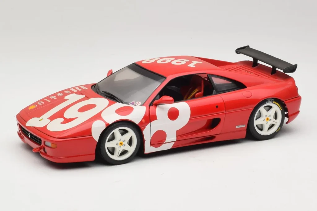 车型 1:18 Ferrari F355 Berlinetta Red with White Wheels UT Models