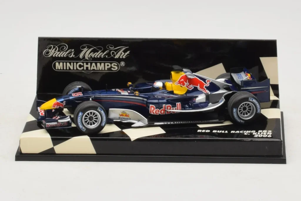 Model 1:43 Red Bull RB2 Ferrari #14 C. Klien Red Bull Racing year 2006 Minichamps