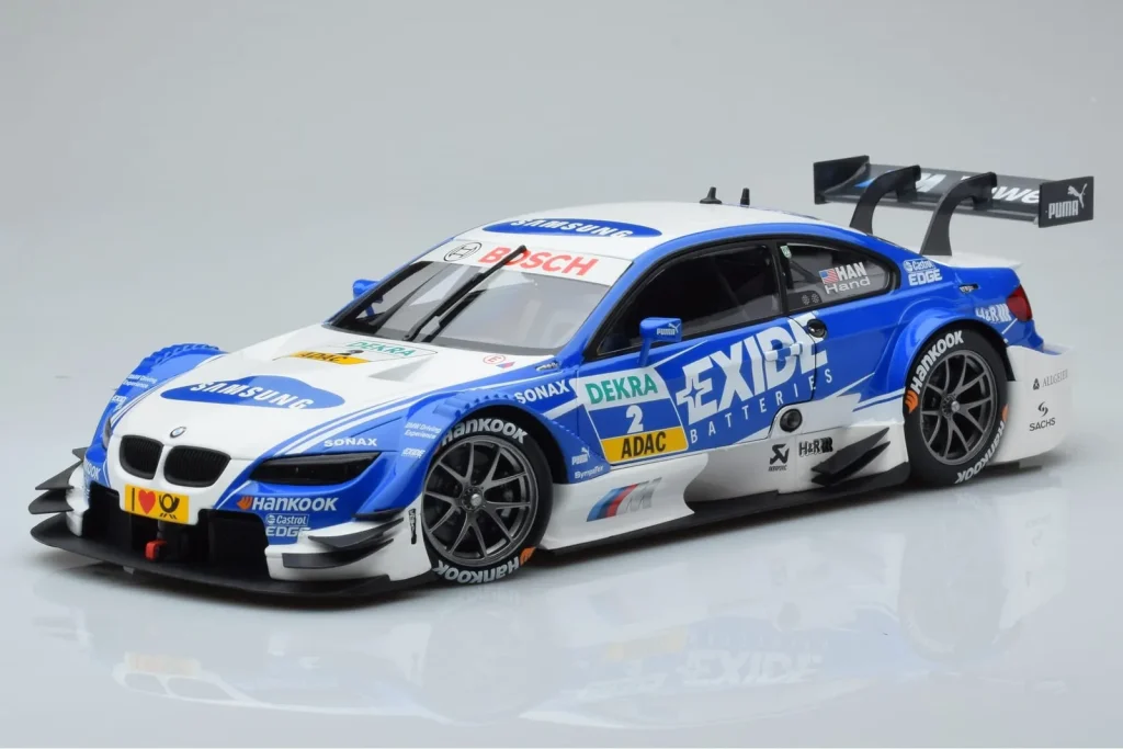 โมเดลรถ 1:18 BMW M3 #2 BMW Team RMG A.J. Hand DTM ปี 2012 Minichamps (มือสอง)