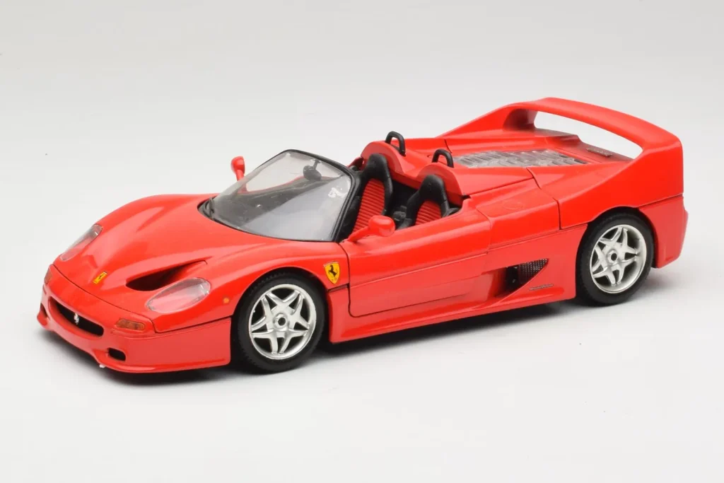 Model 1:18 Ferrari F50 Convertible red Bburago