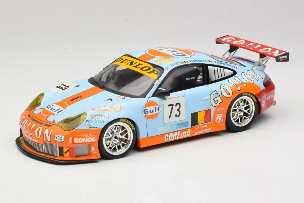 车型 1:18 Porsche 911 996 GT3 RSR #73 Y. Lambert / C. Lefort / R. Iannetta 24 Hours of Le Mans 年 2006 Minichamps