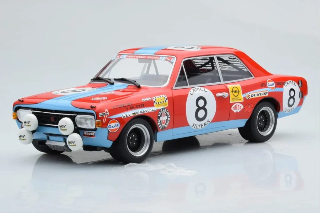 车型 1:18 Opel Commodore A Steinmetz #8 Tuerlinx / T. Pilette 24 Hours of Spa 年 1972 Minichamps