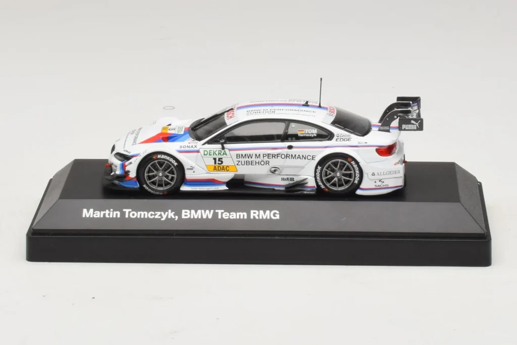 Model 1:43 BMW M3 DTM #15 M. Tomczyk BMW Team Schnitzer DTM year 2013 Minichamps