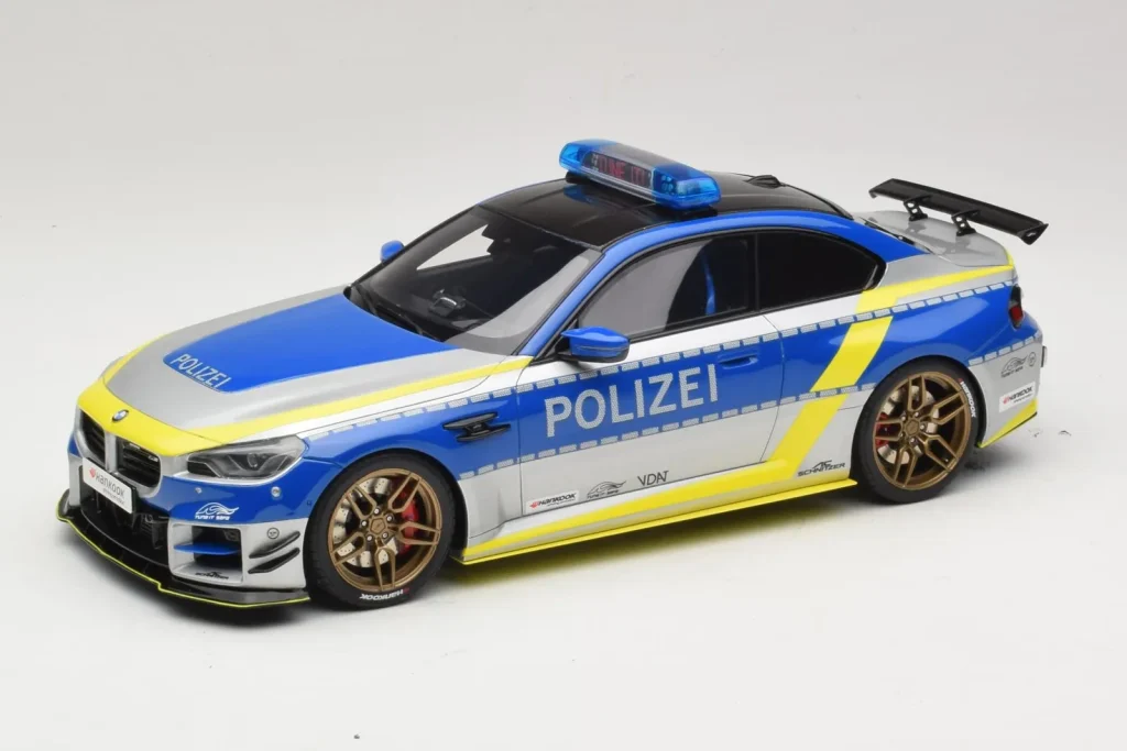 车型 1:18 BMW M2 G87 AC Schnitzer ACS2 Sport Polizei GT Spirit