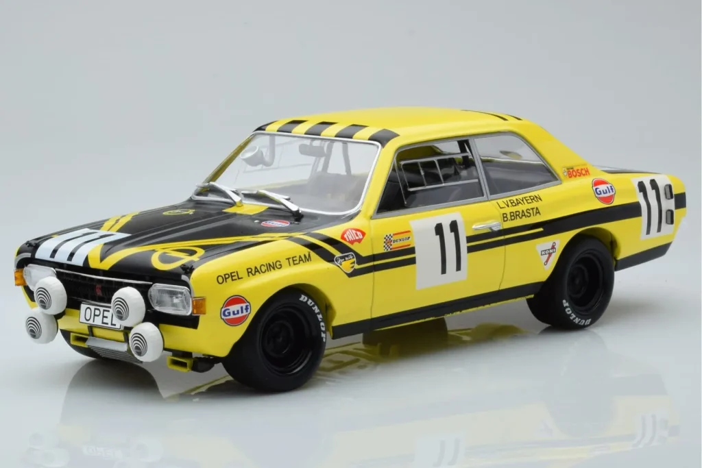 Model 1:18 Opel Commodore A Steinmetz #11 E. von Bayern / Johansson 24 Hours of Spa year 1970 Minichamps