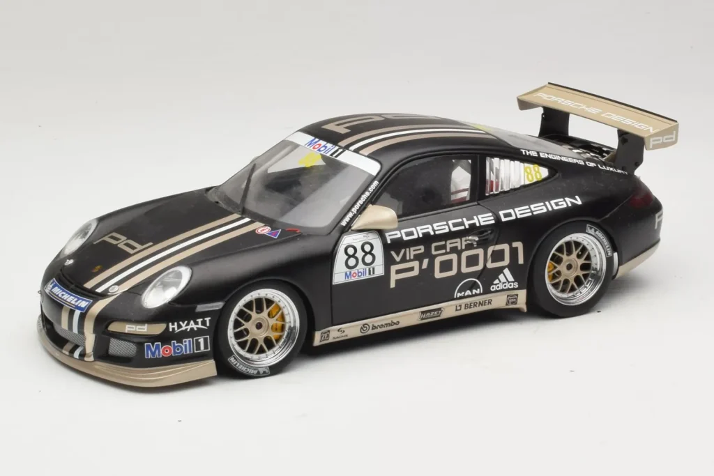 โมเดลรถ 1:18 Porsche 911 997 GT3 Cup #88 VIP Porsche Mobil 1 Supercup ปี 2007 AUTOart (มือสอง)