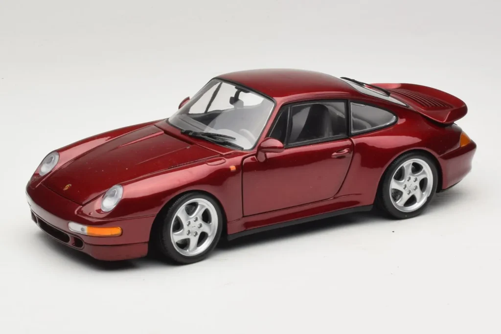 Model 1:18 Porsche 911 993 Turbo metallic red UT Models