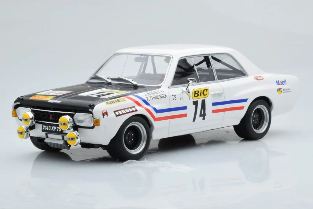 车型 1:18 Opel Commodore A Steinmetz #74 J. Ragnotti / Thimonier Tour de France Automobile 年 1971 Minichamps