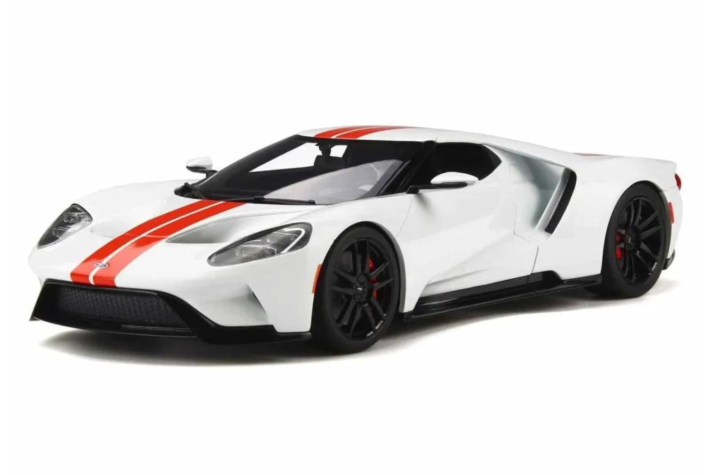 车型 1:18 Ford GT Frozen 白色 GT Spirit