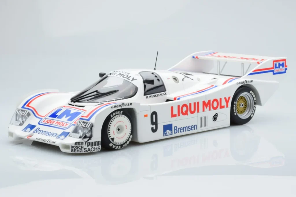 车型 1:18 Porsche 962C Kremer Racing Liqui Moly #9 M. Winkelhock 3rd Place Norisring Trophy 年 1985 Minichamps