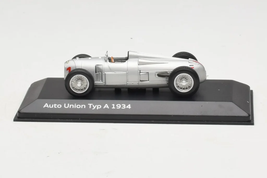 โมเดลรถ 1:43 Auto Union Type A #1 H. Stuck 1934 Minichamps (มือสอง)