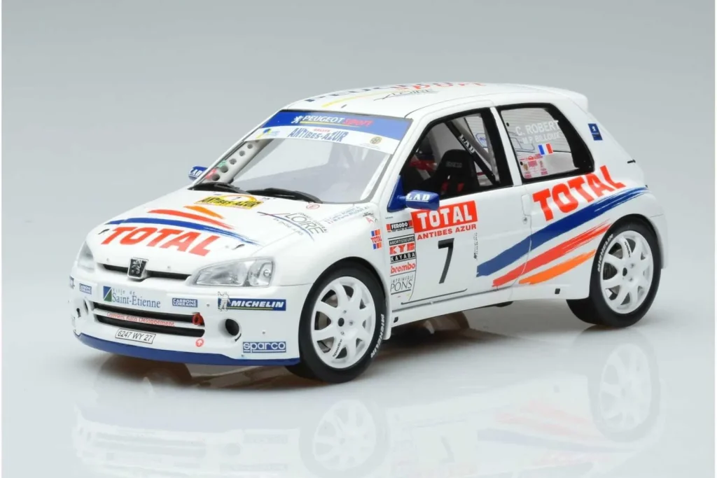 Model 1:18 Peugeot 106 Maxi Rally D’Antibes year 2000 Otto