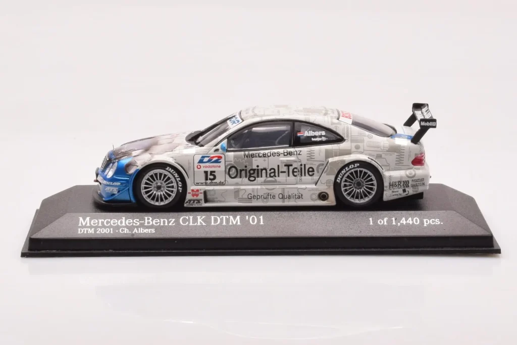 车型 1:43 Mercedes CLK DTM Team Persson #15 C. Albers DTM 年 2001 Minichamps