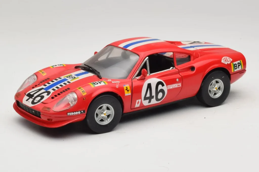 Model 1:18 Ferrari Dino 246 GT #46 red Anson