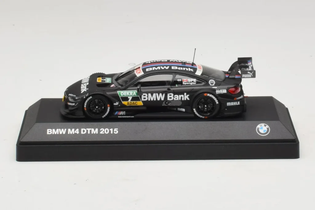 Model 1:43 BMW M4 #7 B. Spengler BMW Team RBM DTM year 2015 Minichamps