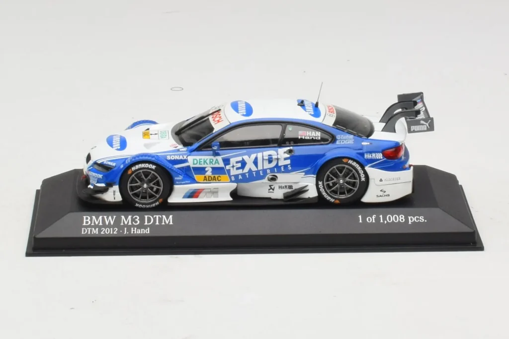 โมเดลรถ 1:43 BMW M3 E92 #2 J. Hand BMW Team RMR DTM ปี 2012 Minichamps (มือสอง)