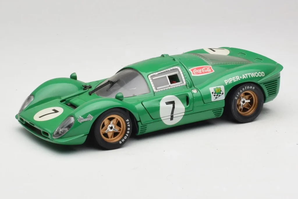 Model 1:18 Ferrari 412P #7 Green 24 Hours of Daytona year 1967 Eagles Race