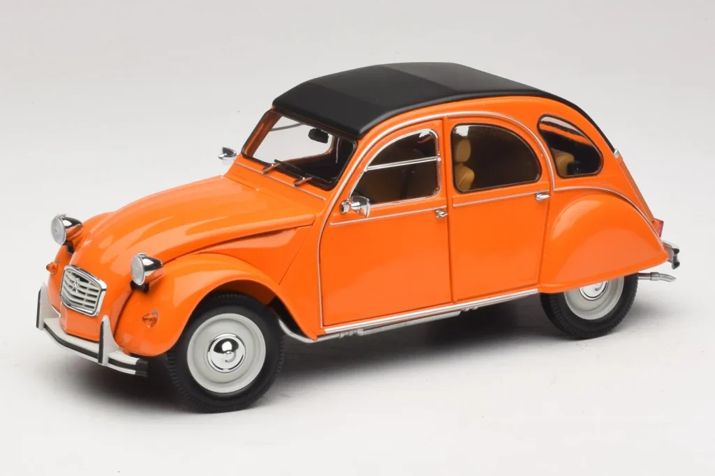 Model 1:18 Citroen 2CV orange Minichamps