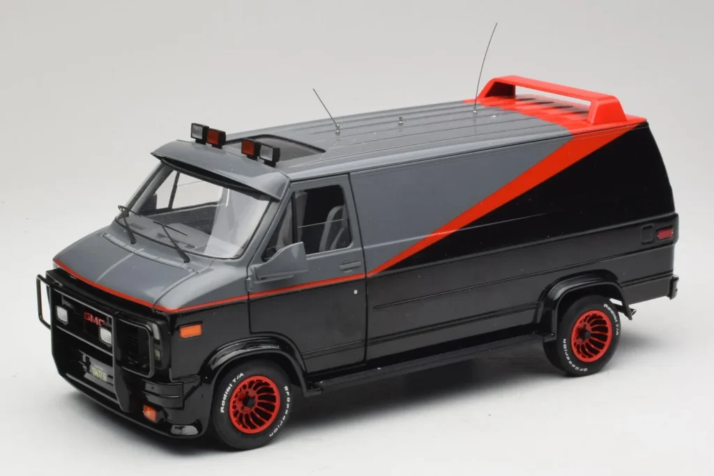 โมเดลรถ 1:18 GMC Vandura A-Team Van Hot Wheels (มือสอง)